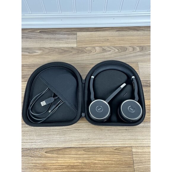 Jabra HSC040W Evolve 75 Wireless Bluetooth Headset w/Case - Picture 2 of 10
